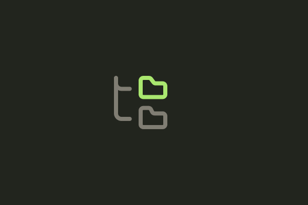 A folder-tree icon: two folders branching from a stem, the top one highlighted in the accent colour.
